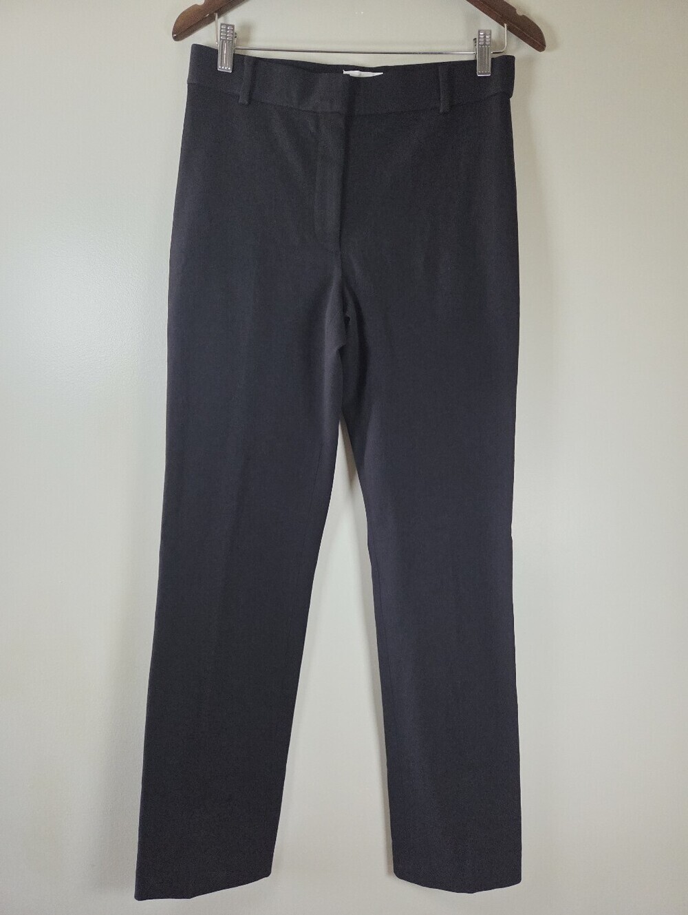 NWT Aritzia Babaton Royalton Pants Slim fit Straight leg Twill Pants Black Sz 10 - Picture 8 of 16